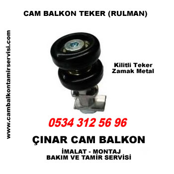 Beşyol Cam Balkon Tekeri